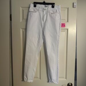 Women's Judy Blue White Ankle Jeans Size 7/28